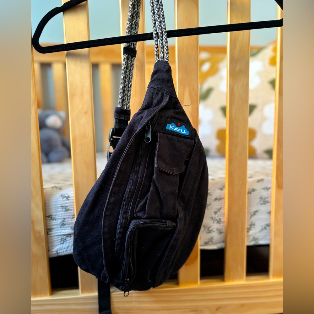 KAVU Dark Rope Sling Backpack